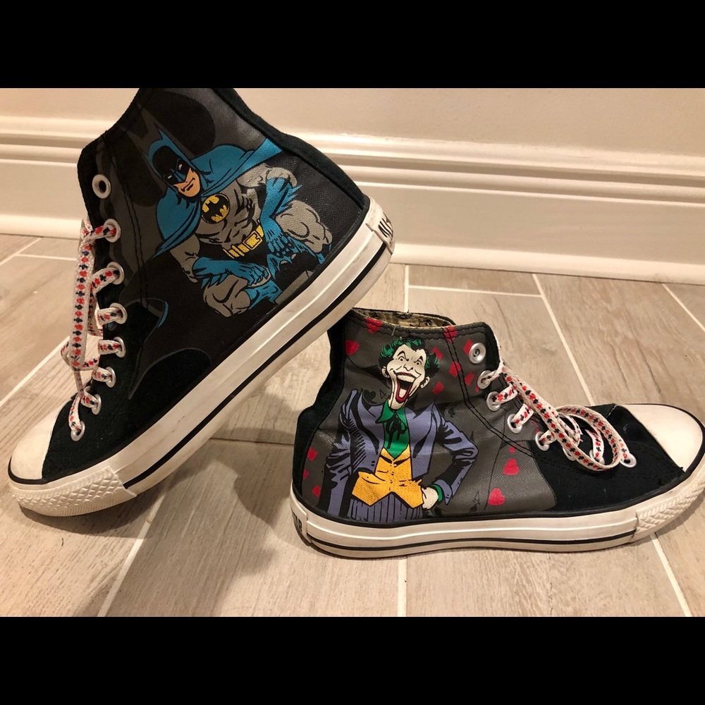 Special Edition Batman & Joker Converse All Stars